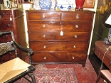 English Mahogany Chest